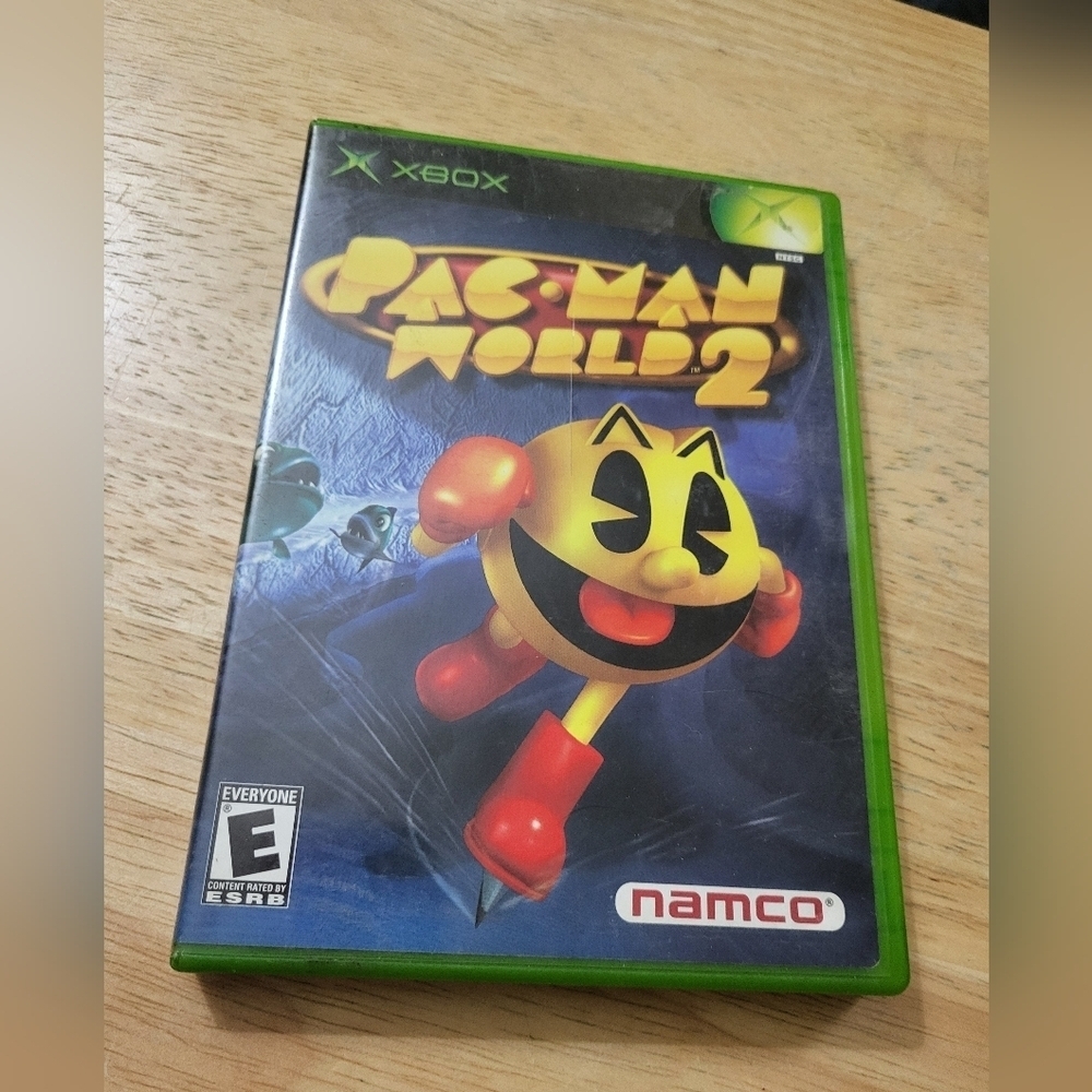 Xbox Pac-Man World 2 Game And Manual